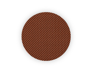 Külső elektromos hővédő roló barna-narancs szövettel